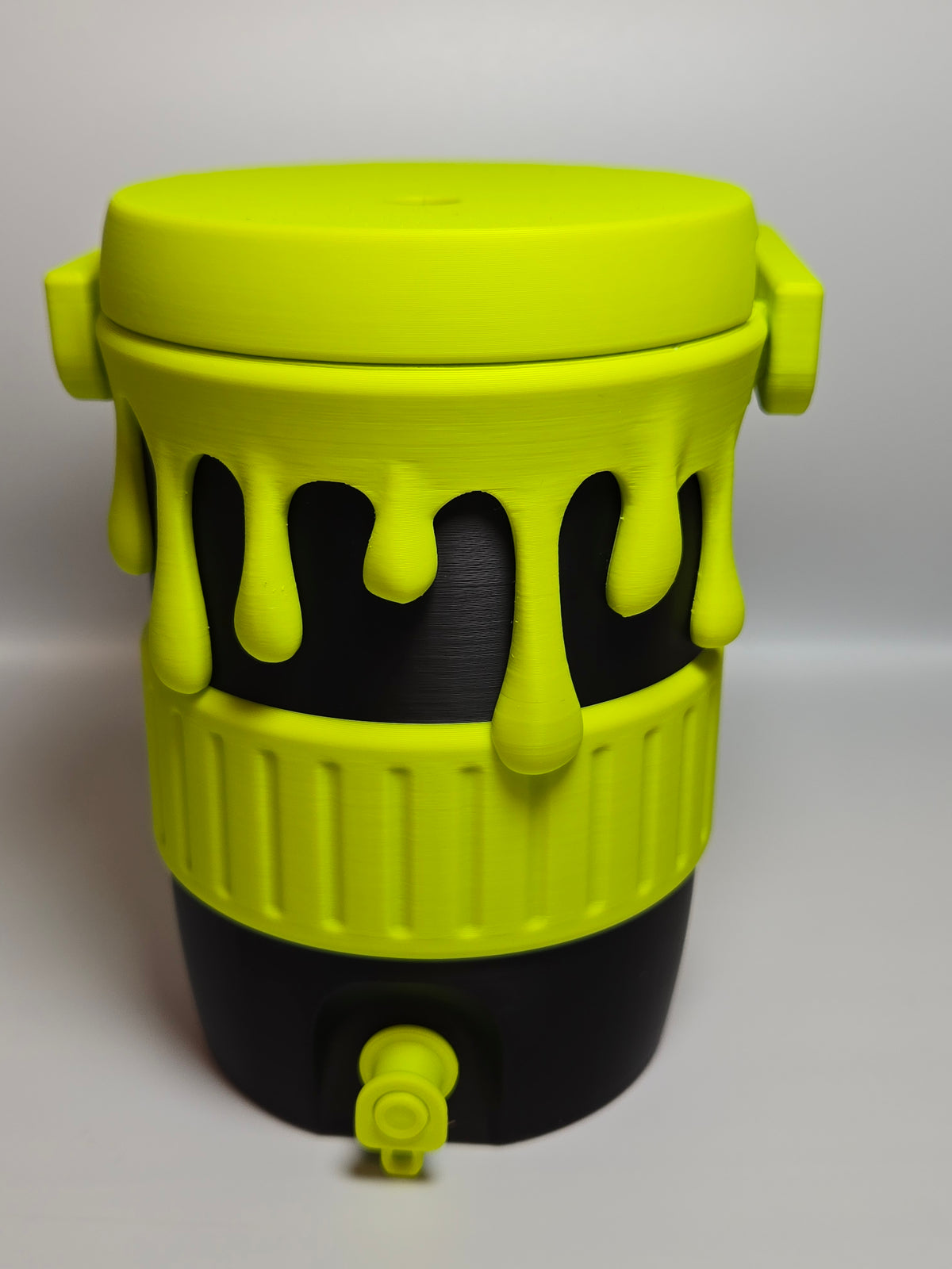 Yellow Drip Can Cooler