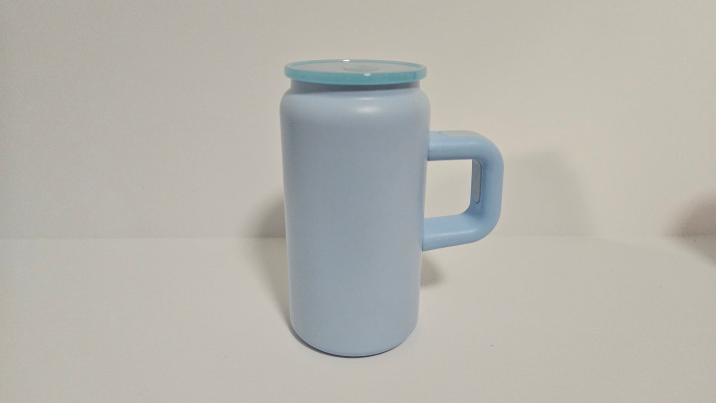 16oz Stainless Steel Cups with Handles