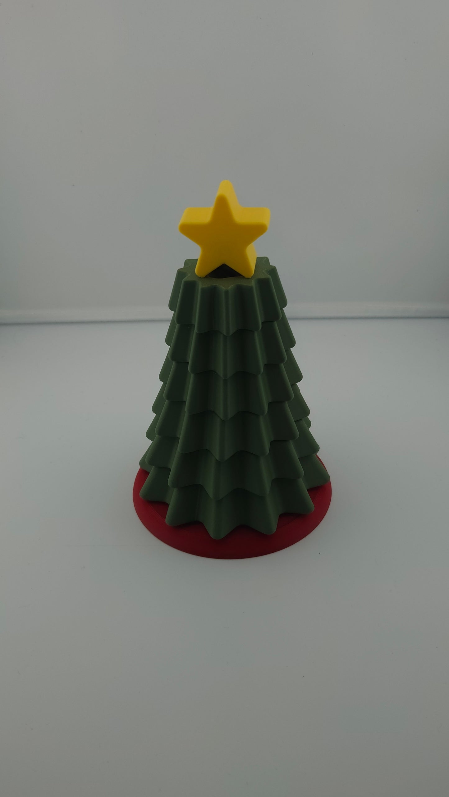 3D Twirling Fidget Christmas Tree