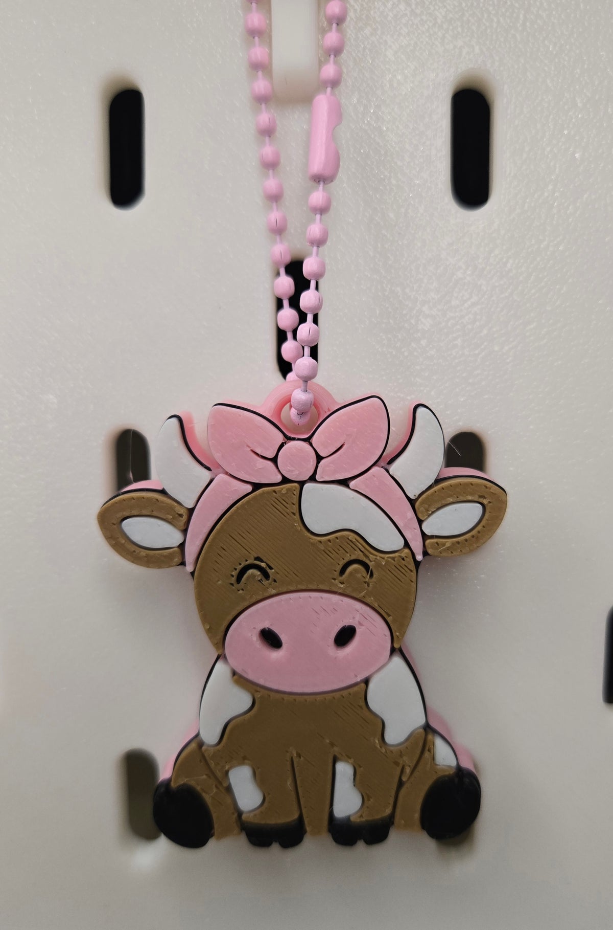 Cow with Pink Bow Can Opener