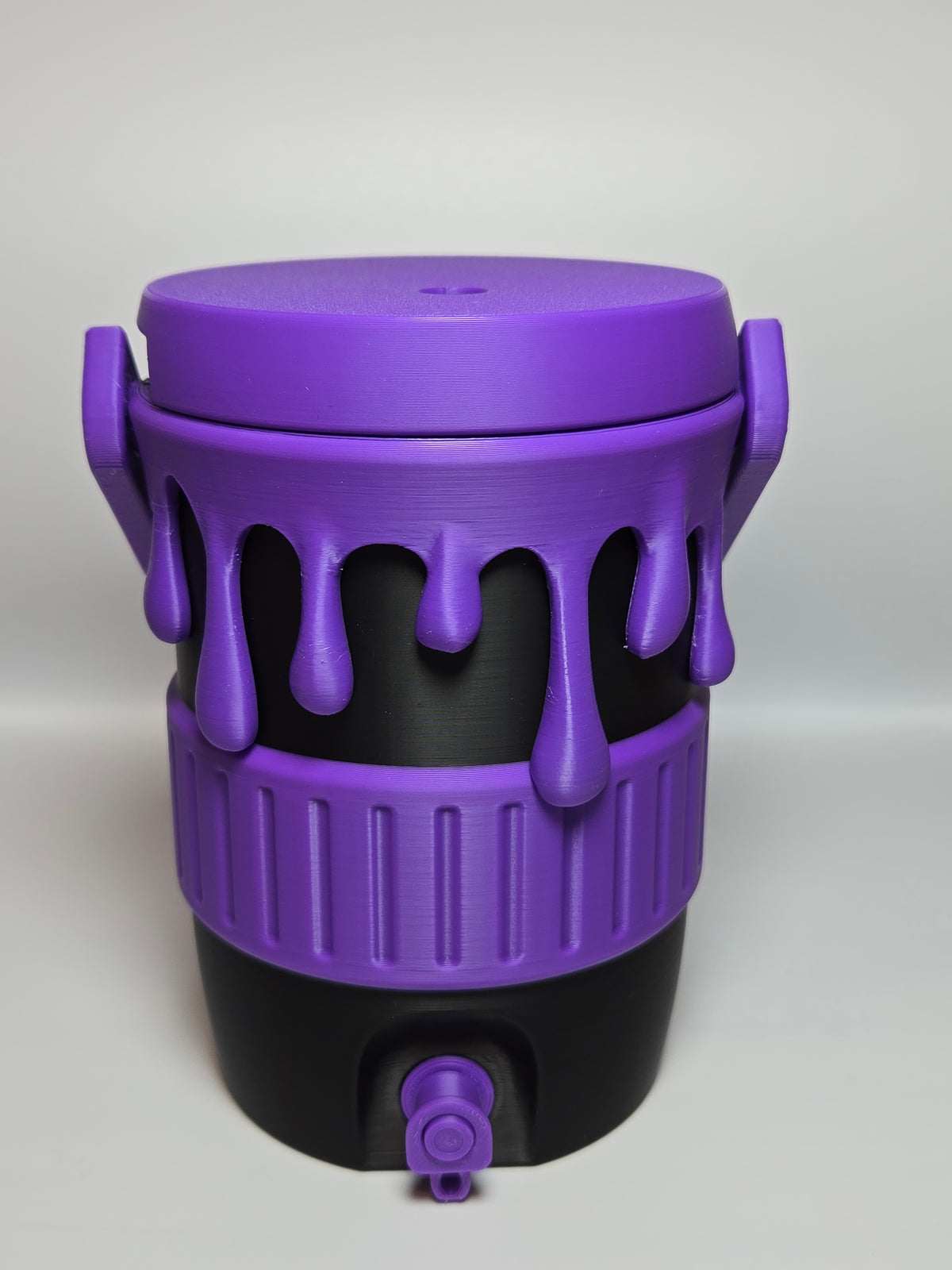 Purple Drip Can Cooler