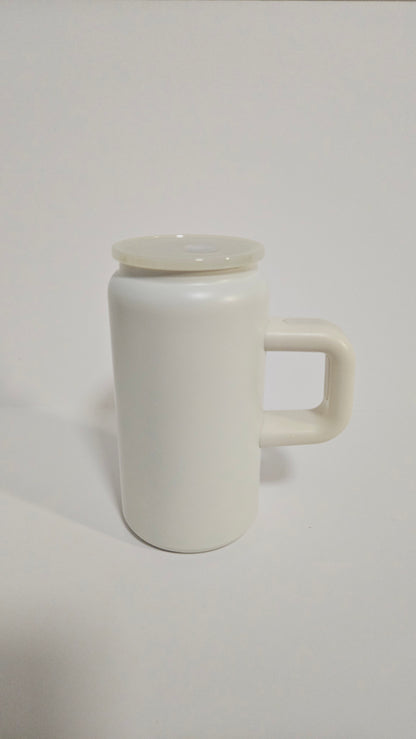 16oz Stainless Steel Cups with Handles
