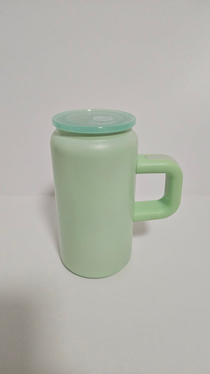 16oz Stainless Steel Cups with Handles
