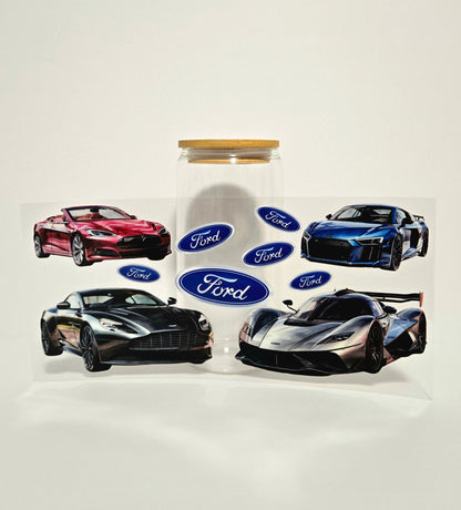 Vehicles Cup Wraps