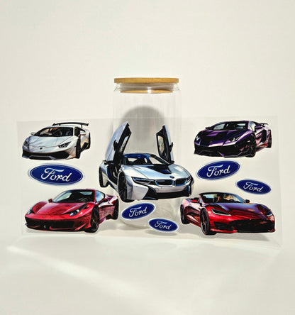 Vehicles Cup Wraps