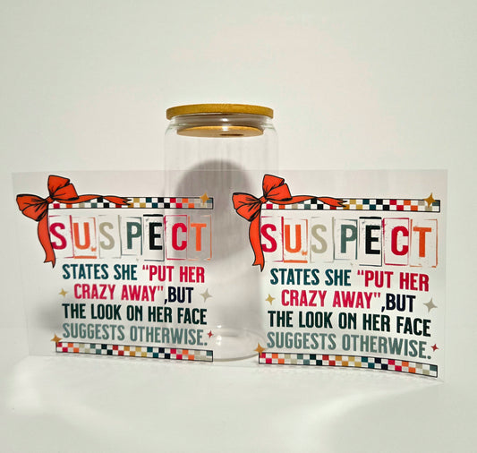 Suspect Cup Wraps