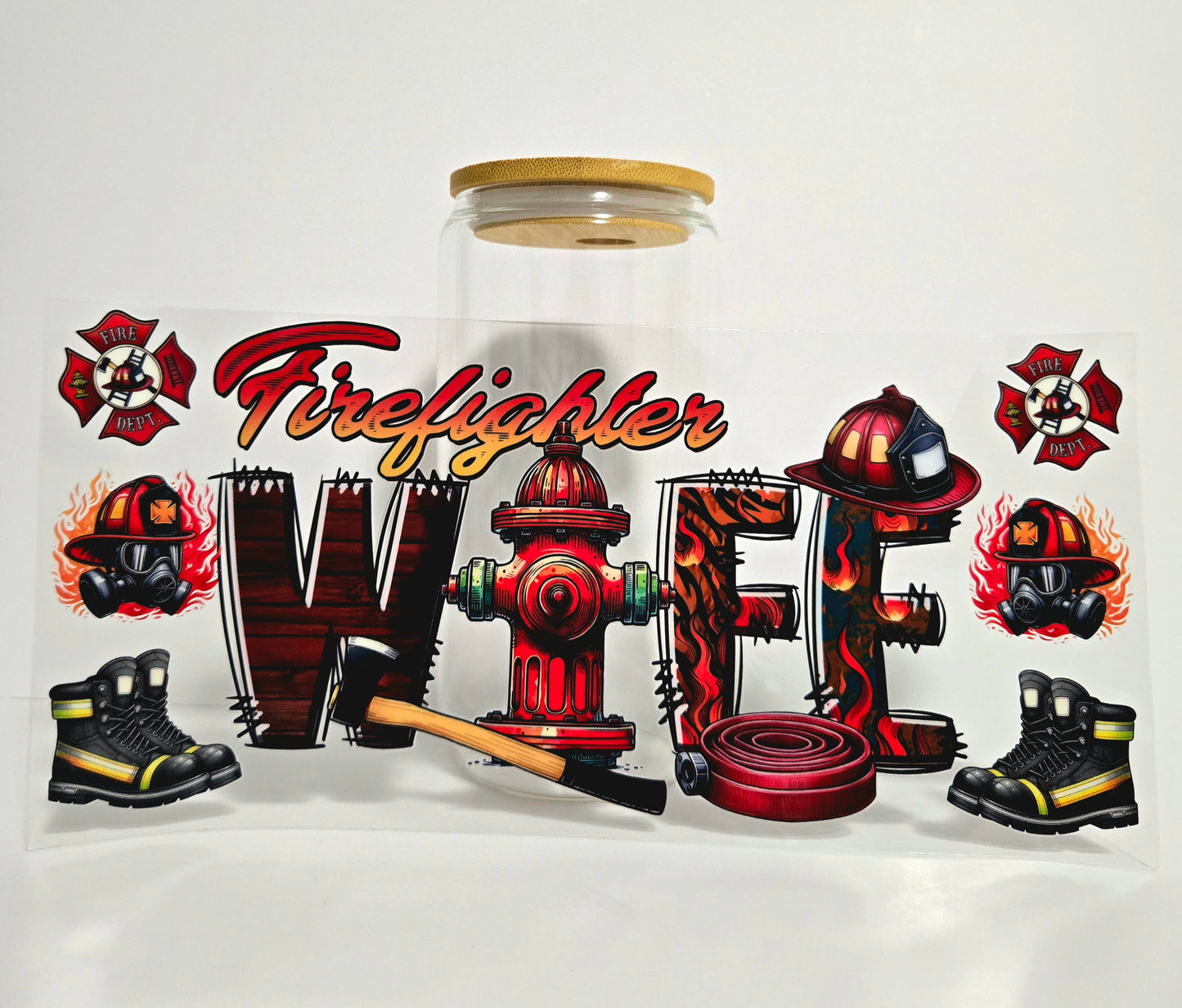 Firefighter Cup Wraps