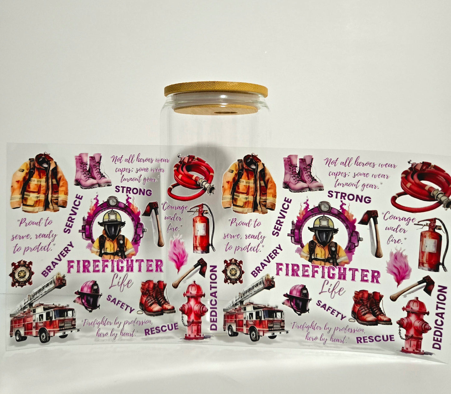 Firefighter Cup Wraps