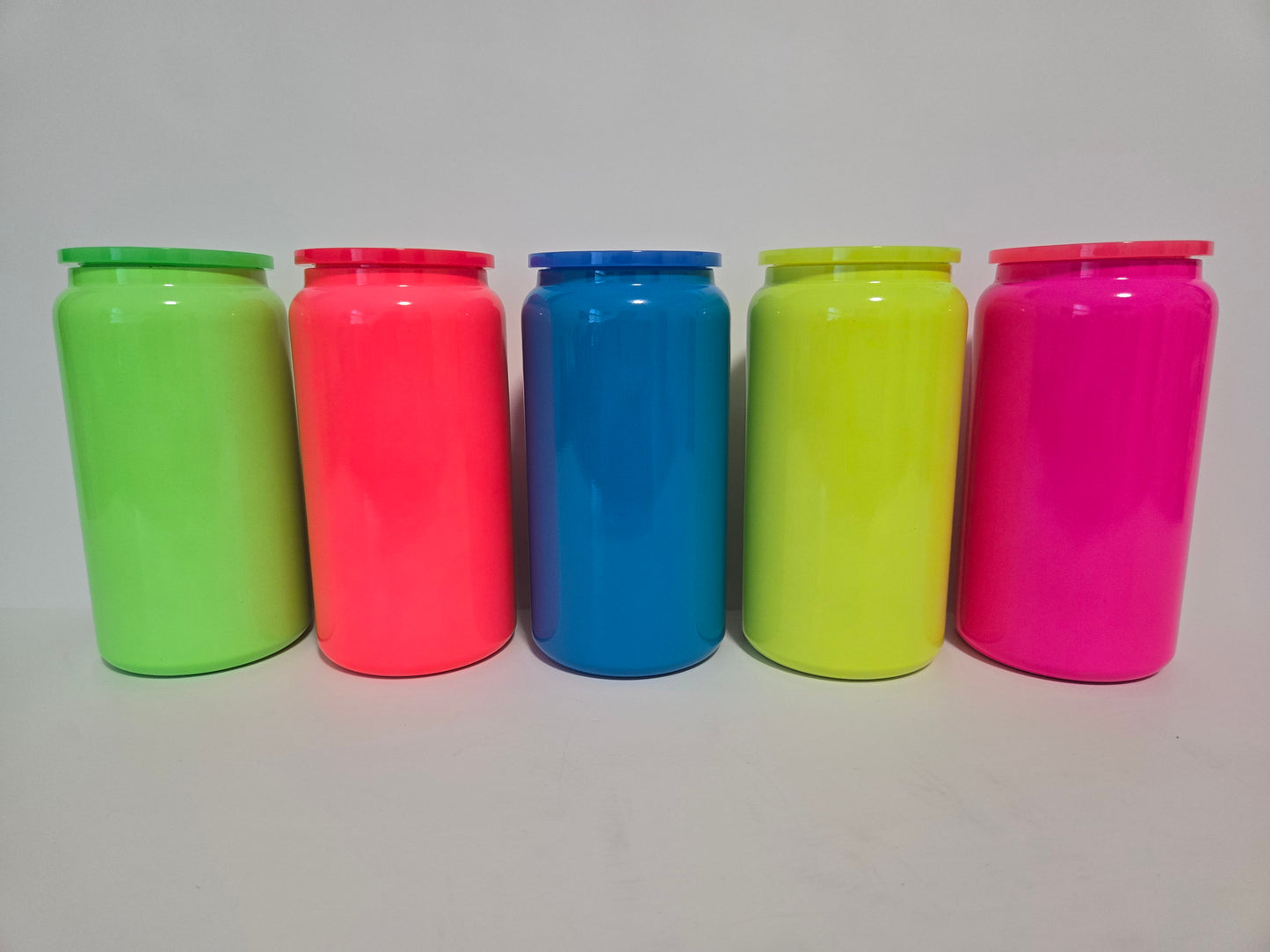 Stainless Steel Neon Cups