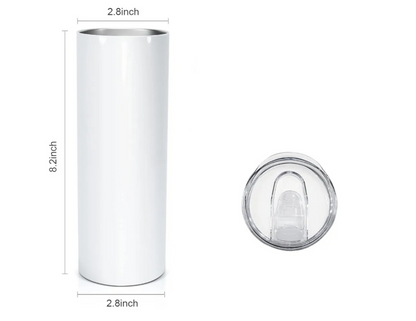 Cut Down on Swearing 20oz Skinny Tumbler