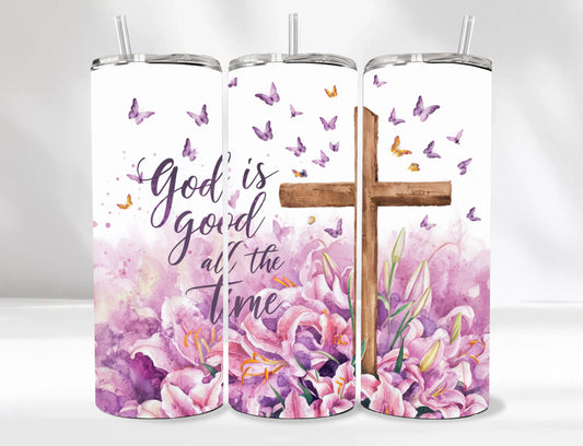 Faithful Grace 20oz Skinny Tumbler