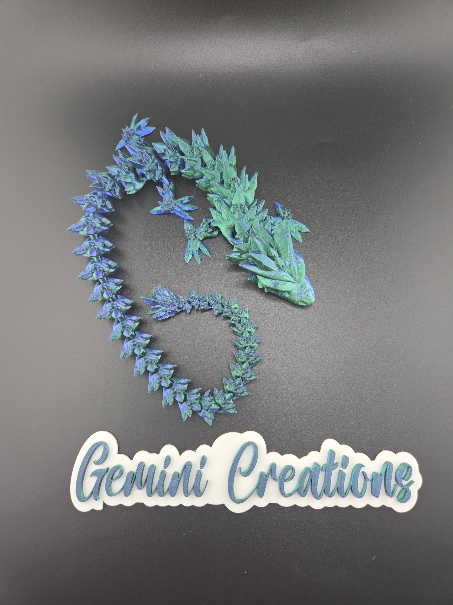 3d Crystal Dragon