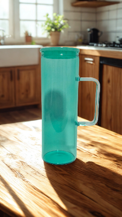 20oz Glass Cup with handle