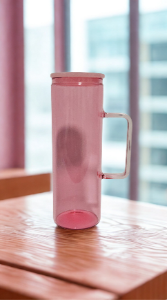 20oz Glass Cup with handle
