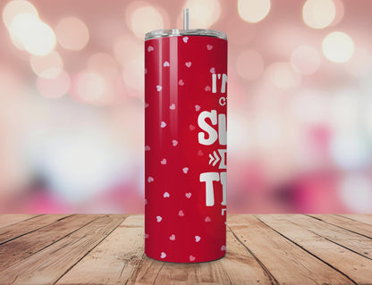 Cut Down on Swearing 20oz Skinny Tumbler