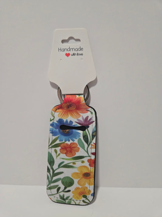 Vibrant Flowers Chapstick Holder